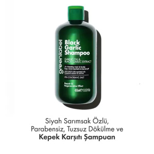 Green Label Greenlabel Siyah Sarımsak Şampuanı 400 Ml.