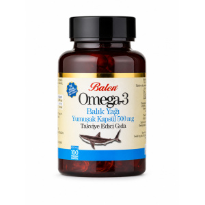 Balen Omega 3 650 mg 100 Yumuşak Kapsül