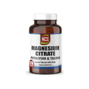 Ncs Magnezyum Citrate Potasyum Taurin 120 Tablet