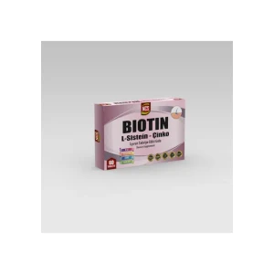 NCS Biotin  L-Sistein ve Çinko İçeren Tak.Edici Gıda 60 Tablet
