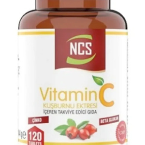 Ncs C Vitamini 1000 mg Beta Glucan Zinc Rose Hips 120 Tablet