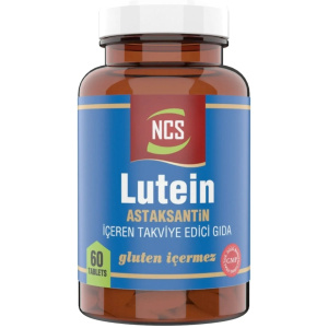 Ncs Lutein 15 Astaksantin 12 Mg 60 Tablet Çinko