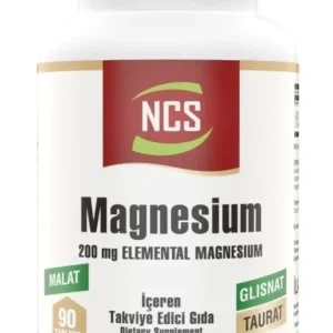 Ncs Magnezyum Malat Taurat Glisinat 200 Mg 90 Tablet