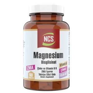 Magnesium  Bisglinat ZMA 60 Tablet