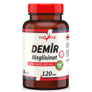 Nevfix Demir Bisglisinat 17 Mg 120 Tablet Iron (Ferroz Bisglisinat)