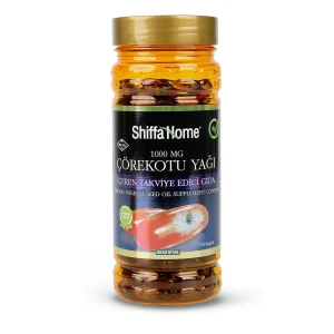 Shiffa Home Çörekotu Yağı 1000 mg 100 Soft jel Kapsül