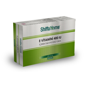 Shiffa Home Vitamin E 400 IU 60 soft Jel