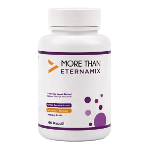 More Than Eternamix Yeşil Çay Yaprak Ekst.60 Kapsül (L-Lysine,L-Prolin ve L-Arjinin)