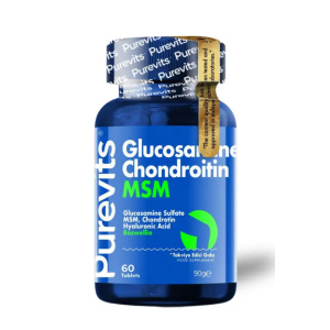 Purevıts  glucosamine condroitin boswella 500 gr 60 tablet