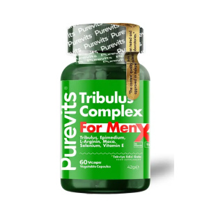Purevits Tribulus Formen Complex Two Factor 60 Adet Kapsül