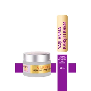 Safran Yaşlanma  Karşıtı Krem 50  ML