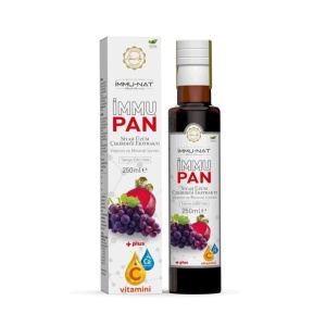 İmmu-Nat İmmupan Kırmızı Pancar Ve Siyah Üzüm Çekirdeği Ekstraktı 250 ml
