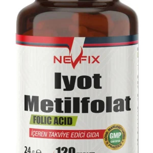 Nevfix İyot  Metilfolat 120 Tablet