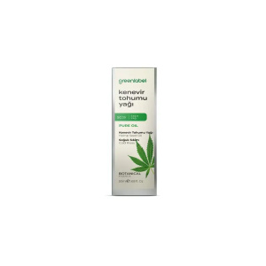 Greenlabel Kenevir Tohumu Yağı 50ml.