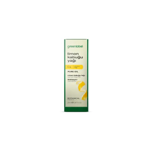 Greenlabel Limon Kabuğu Yağı 20ml.
