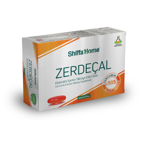 Shiffa Home Zerdeçal Ekstraktı 1300 mg 30 Softjel Kapsül (Zerdeçal Ekstrat)