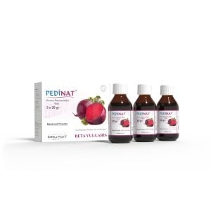 İmmu-Nat  Pedinat Kırmızı Pancar Kökü Tozu 3 X 20gr